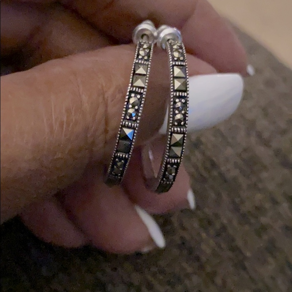 Sterling Silver Small hoop earrings